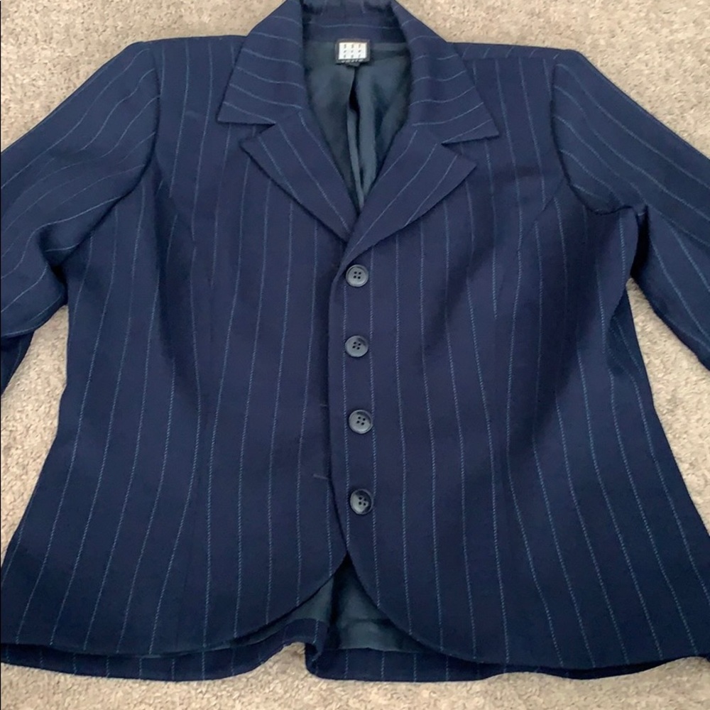 Blue blazer